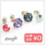 Yahoo! Yahoo!ショッピング(ヤフー ショッピング)gargle/ガーグル エッジストーンセットピアス p17se-3117 メール便可能 ビジュー ダイヤ風 カラー ブルー カットガラス 星 スター キラキラ 大