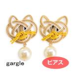 Yahoo! Yahoo!ショッピング(ヤフー ショッピング)ガーグル　ピアス　gargle　猫水引【ベージュ】p18d-3425　和風　アクセサリー