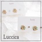 Yahoo! Yahoo!ショッピング(ヤフー ショッピング)ルチカ Luccica ピアスＲｏｄｉｎａ キュートなリボンをたくさん メール便可能 りぼん リボン ピンク ブルー セットピアス チタンポスト ラッピング無料