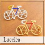 Yahoo! Yahoo!ショッピング(ヤフー ショッピング)ルチカ Luccica bicycle 自転車 ブローチ ＤＭ便可能 自転車 バイク サイクリング アクセサリー ギフト プレゼント ラッピング無料 レディース 青 赤 ゴールド