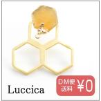 luccica ルチカ Honeycomb【ブローチ】LU-1407-20　蜂の巣　ピンブローチ
