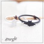 Yahoo! Yahoo!ショッピング(ヤフー ショッピング)gargle/ガーグル funny2 リングおばけとコウモリの指輪 サイズ 約11号 ハロウィン オバケ こうもり ゴースト 仮装 アクセサリー