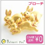 パルナートポック ブローチ ぴょんぴょん  Palnart Poc