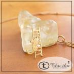 Yahoo! Yahoo!ショッピング(ヤフー ショッピング)さんかくチーズに登る ネックレス チェーンタイプ thuthu appetizing accessories ねずみ ネズミ チーズ ちーず かわいい おしゃれ ゆるい ほのぼの 真鍮 ねこ