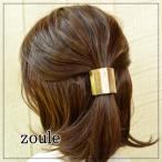 Yahoo! Yahoo!ショッピング(ヤフー ショッピング)【Zoule/ゾーラ】　metallic　geometry　【ヘアゴム】　メール便不可　ゴールド　シンプル　筒　ヘアアクセサリー　大きい　かわいい　おしゃれ　太い