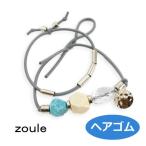 Yahoo! Yahoo!ショッピング(ヤフー ショッピング)ゾーラ　zoule　ヘアゴム mature　resort【シルバー】hc-1413 ビーズ　ヘアアクセサリー