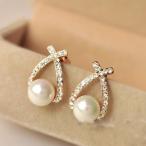 Yahoo! Yahoo!ショッピング(ヤフー ショッピング)パール ジルコニア ピアス