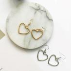 Yahoo! Yahoo!ショッピング(ヤフー ショッピング)ハート モチーフ フック レディース ピアス