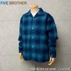 ショッピングミリタリー FIVE BROTHER CHECK ONE-OP SHIRT 152570