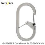 NITE IZE( Night I z) Gkalabina- скользящий блокировка #4 нержавеющая сталь почтовая доставка 