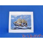 クリックポスト可 ミニチュア　絵画　船　NY23009　ドールハウス用
