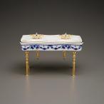  миниатюра roita- миниатюра двойной раковина голубой bow RP1731-7 кукольный дом для 