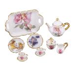  миниатюра roita- миниатюра кофе комплект цветок fea Lee RP75361-6 кукольный дом для 