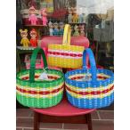  baby корзина [... Chan ] прошлое в то время как. покупки корзина [ бамбук "солнечный круг" печать ]