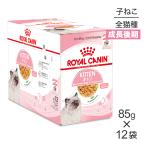 【85g×12袋】ロイヤルカナン FHN-WET キトン ゼリー 成長後期の子猫用 生後12ヵ月齢まで パウチ (猫・キャット)[正規品]