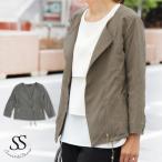 ジャケット ライダース ミリタリー ノーカラー アウター レディース ライダースジャケット ミリタリージャケット 軽い