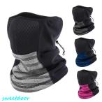  маска защищающий от холода защита горла "neck warmer" зима теплый мужской спорт женский шарф снуд теплоизоляция флис капот утеплитель сноуборд 