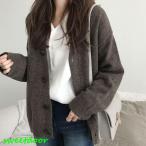 カーディガン 秋物 服 レディース 春 セーター アウター ニット 大き目 オーバーサイズ 長袖 冬 ゆったり 暖かい トップス おしゃれ 着痩せ 通勤 OL  安い