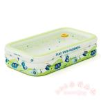 ビニールプール 大型 自動充気 エアプール 滑り台付き KNK(株） ファミリープール 屋外 自宅 水遊び 猛暑対策 アウトドア 家庭用 子供 キッズ