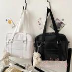  большая вместимость кожзаменитель school сумка на плечо наклонный .. ранец мужской KNK( АО ) средняя школа женщина JK задний форма ko-te. вспомогательный сумка тоже посещение школы удобный карман несколько большее количество . место хранения вдоволь 