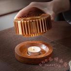 ティーポットウォーマー お茶 紅茶 ウォーマー KNK(株) 美しい光で保温 缶詰も温めOK ティーウォーマー 卓上 省スペース