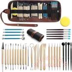  глина скульптура tool 36 шт. комплект керамика инструмент из нержавеющей стали DIY структура форма KNK( АО ) глина умение лопатка скульптура tool керамика инструмент начинающий в подарок оптимальный место хранения удобный 