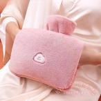 湯たんぽ 注水式 2L 秋冬 かわいい ゆたんぽ KNK(株) 湯タンポ 暖かい あったか ふわもこ 柔らかい 冷え対策 防寒グッズ 生理期 最適 繰り返し使える