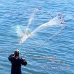 投網 キャストネット 410cm 手投げ漁網 魚捕獲網 KNK（株） 仕掛け 漁網 釣りネット フィッシング スポーツネット 漁師 漁業 魚取り網