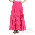  фламенко юбка супер стрейч шифон юбка танцевальный костюм бальные танцы KNK( АО )faruda латиноамериканский Dance фиолетовый лиловый 