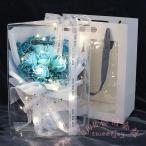 母の日 ソープフラワー 花束 LEDライト付 ブーケ 造花 ボックス ギフト 誕生日 成人式 記念日 お礼 おしゃれ プレゼント KNK 光る美しい花特別なお祝い心温まる