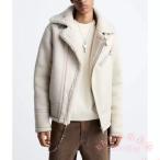  мутон жакет мужской боа блузон теплый защищающий от холода одноцветный KNK( АО ) модный зима внешний нежный боа жакет casual теплый пальто 