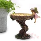  уличный bird механизм подачи ангел девушка гравюра изображение птица. ванная KNK( АО ) двор. оборудование орнамент bird tray механизм подачи много цвет 13×10.2×12.7cm сад орнамент подарок тоже 