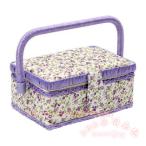  шкатулка для швейных принадлежностей коробка для швейных принадлежностей Северная Европа KNK( АО ) рукоделие коробка ящик для инструментов шитье корзина цветочный принт кейс для хранения держать рука тип из дерева место хранения BOX симпатичный для бытового использования бардачок 