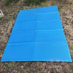 プールマットビニールプール用シート厚手1cmプール下敷き家庭用ファミリープール KNK(株） 折りたたみ水遊びマットおしゃれ耐久保護シート底傷防止