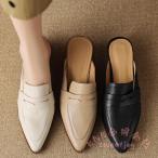 ミュール サンダル ヒール 前ふさがり チャンキーヒール KNK(株） オフィスサンダル かかとなし サボ つっかけ 歩きやすい ミュールパンプス