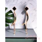  серьги женский . какой . треугольник форма кисточка длинные серьги KNK( АО ) покачивающийся серьги / non отверстие соответствует аллергия свободный симпатичный взрослый модный подарок 