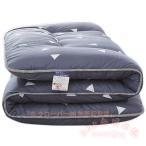 敷きふとん 敷布団 シングル 極厚10cm 3層構造 KNK(株) 約90×200cm ほこりの出にくい 固綿入り 底付き軽減 布団 ボリューム 寝心地しっかりで快眠