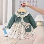  ребенок одежда One-piece цветочный принт входить . тип входить . тип .. тип формальный красивый . длинный рукав свадьба костюм день рождения KNK( АО ) 1-5 лет Kids 80 90 120 девочка церемония 