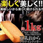 豆乳おからクッキー ソイプロテイン 1kg ダイエット 大豆 スポーツ 筋トレ 常温商品