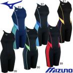 【クーポンで更に10%OFF対象】ミズノ MIZUNO 競泳水着 レディース WA承認モデル GX・SONIC STREAM ハーフスーツ マスターズバック オールインワン N2MGC735 fina マーク あり