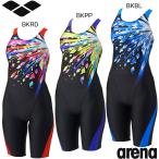  Arena (ARENA) женский фитнес купальный костюм aqua Exa ui мужской фитнес One-piece леггинсы ( открытый задний * половина нога * в точности накладка ) AS6FWF11L