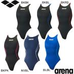 ( кошка pohs возможно ) Arena (ARENA) для девочки .. купальный костюм AQUA ADVANCED Junior рейсинг One-piece ( открытый задний ) AS6SRC21G