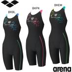  Arena (ARENA) женский фитнес купальный костюм aqua Exa все в одном ( открытый задний *.... накладка ) AS6SWF10L