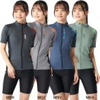 フィラ(FILA) 女性用 フィットネス水着 ウイメンズ半袖フルジップセパレーツ 315-602