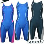 (ネコポス可)スピード(SPEEDO) 女性用 競泳水着 FLEX Σx レディスセミオープンバックニースキン SCW12593FZ