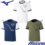 ( кошка pohs возможно ) Mizuno (MIZUNO) короткий рукав стрейч soft dry футболка ( унисекс ) 32MAD033