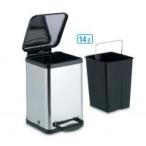 DS-238-614-0 ペダルボックス角型14L / おしゃれ 便利 使いやすい おすすめ 国内メーカー製 健康グッズ 美容グッズ