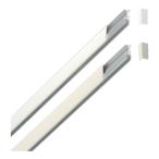 ARAKAWA ピクチャーレール(インテリアレール) CREアールクレール 10kgタイプ 60cm×2本セット ホワイト・CRE600white / 安全安心の国内メーカー直送便