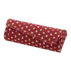 メガネケース JT-66 あずき 092221 / おしゃれ 便利 使いやすい おすすめ 国内メーカー製 健康グッズ 美容グッズ