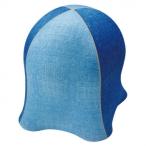 SPICE ジェリーフィッシュチェア デニム柄ネイビー＆ブルー WKC103NB / 安全安心の国内メーカー直送便